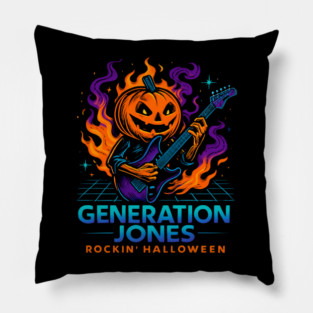 generation jones halloween Pillow