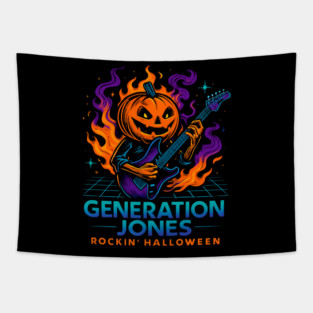 generation jones halloween Tapestry