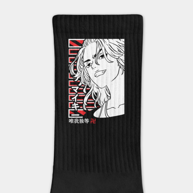 Tokyo Revengers - Mikey Red Grid by Otaku Vibes