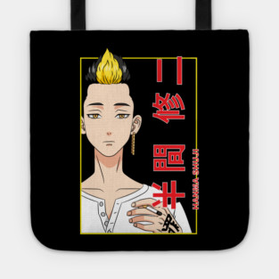 Hanma Tokyo Revengers Yellow Flame Look Tote