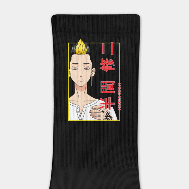 Hanma Tokyo Revengers Yellow Flame Look by Otaku Vibes