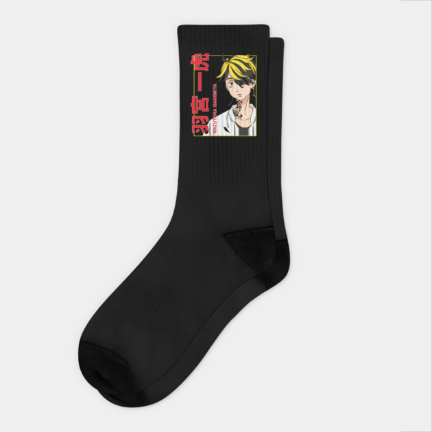 Tokyo Revengers Kazutora Edge Style Socks by Otaku Vibes