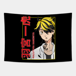 Tokyo Revengers Kazutora Edge Style Tapestry