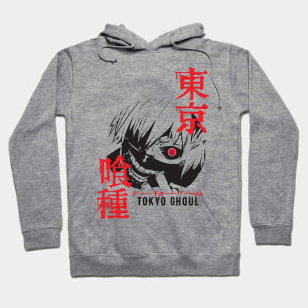 Kaneki Ken Half-Ghoul Mask – Tokyo Ghoul Hoodie by Otaku Vibes