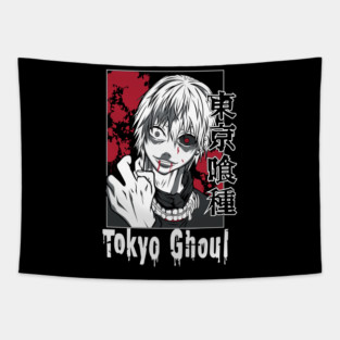 Kaneki One-Eyed Ghoul Transformation – Tokyo Ghoul Tapestry