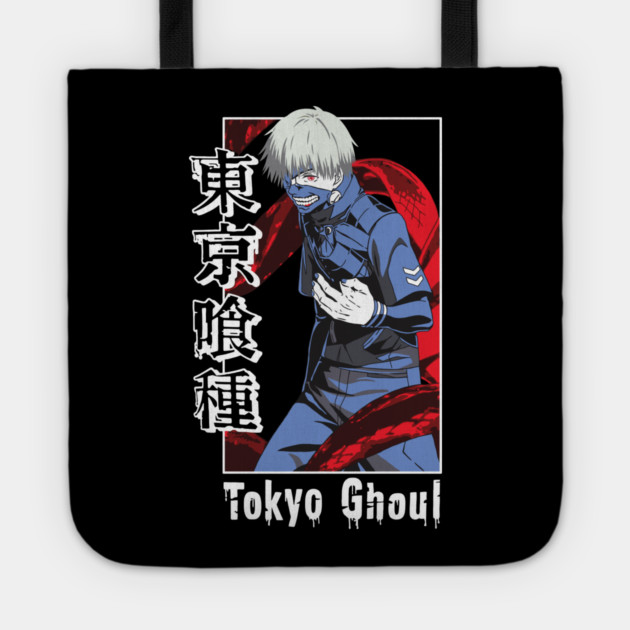 Kaneki Tokyo Ghoul Masked Rage Art Tote by Otaku Vibes