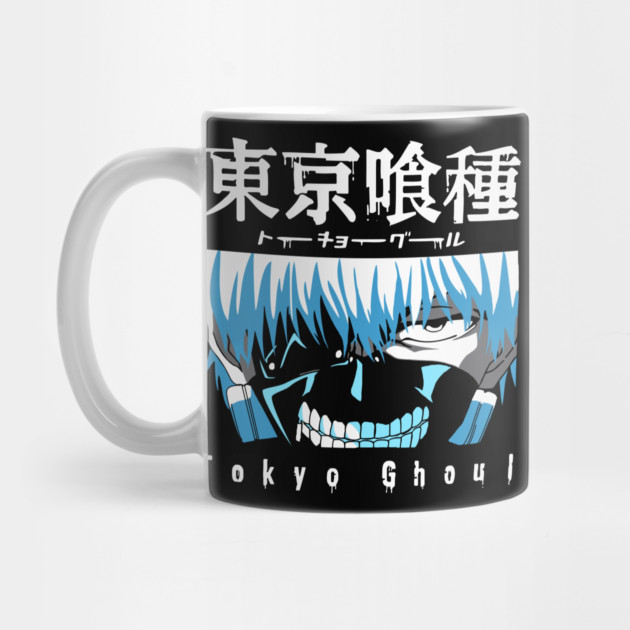 Kaneki Mask Close-Up Tokyo Ghoul Art by Otaku Vibes