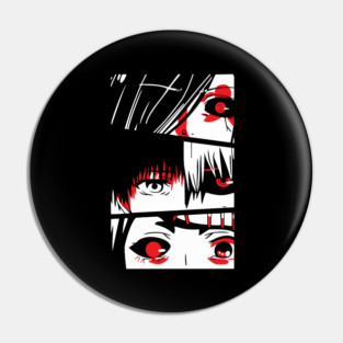 Tokyo Ghoul - Eye Close-Ups Character Panel Pin