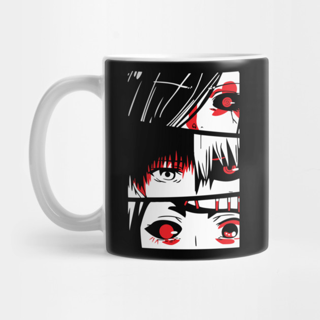 Tokyo Ghoul - Eye Close-Ups Character Panel by Otaku Vibes