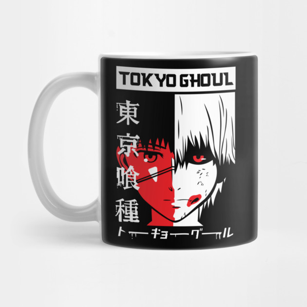 Kaneki - Tokyo Ghoul Split Face by Otaku Vibes