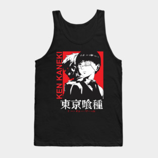 Ken Kaneki Dual Form Tokyo Ghoul Design Tank Top