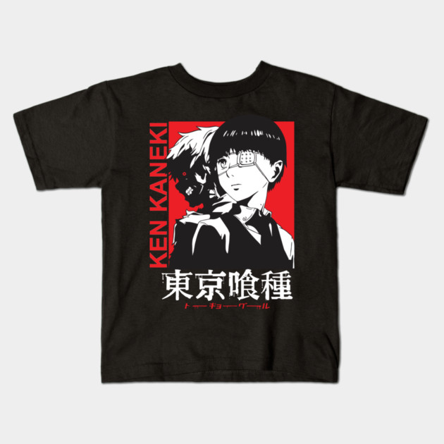Ken Kaneki Dual Form Tokyo Ghoul Design Kids T-Shirt by Otaku Vibes
