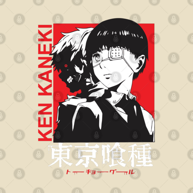 Ken Kaneki Dual Form Tokyo Ghoul Design by Otaku Vibes