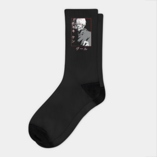Kaneki Ghoul Cool Art - Tokyo Ghoul Socks