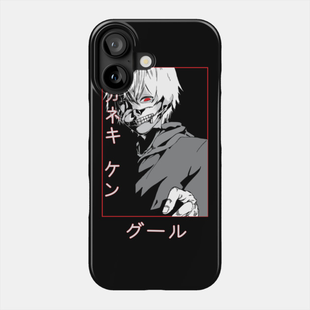 Kaneki Ghoul Cool Art - Tokyo Ghoul Phone Case by Otaku Vibes