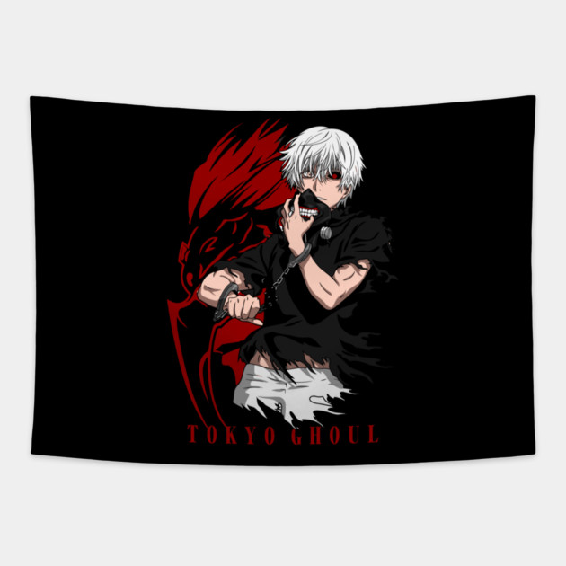 Tokyo Ghoul - Kaneki Transformation Tapestry by Otaku Vibes