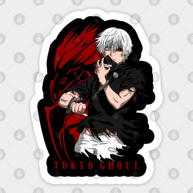 Tokyo Ghoul - Kaneki Transformation Sticker by Otaku Vibes
