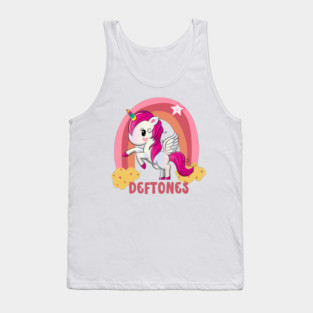 deftones // retro unicorn Tank Top