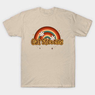 cat // rainbow vintage T-Shirt