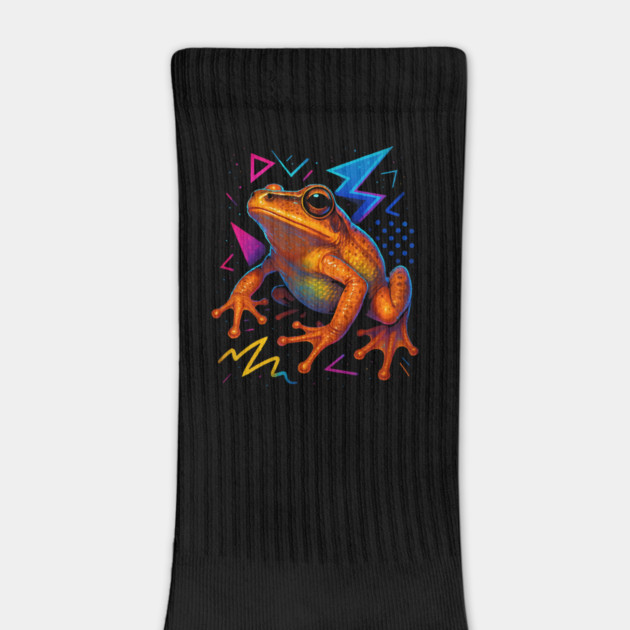 Retro Neon Spring Peeper by Reptiq's Store