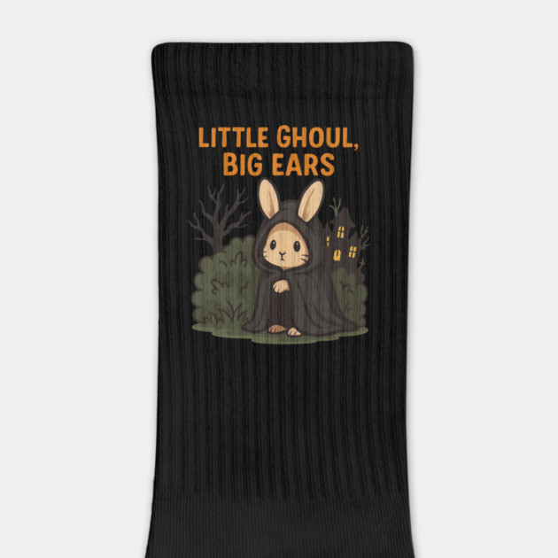 Little Ghoul Big Ears Bunny Halloween Design by Anne Lee