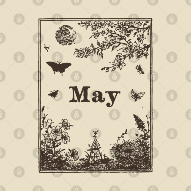 Elegant May Butterflies and Blossoms by TuncGK