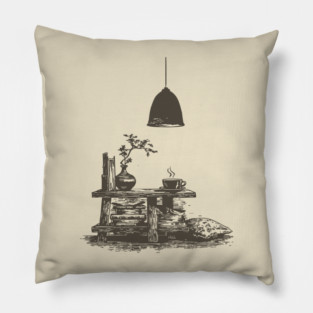 Minimalist Reading Nook Pillow