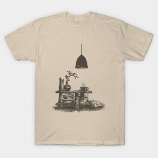 Minimalist Reading Nook T-Shirt