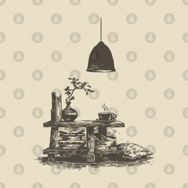 Minimalist Reading Nook by TuncGK