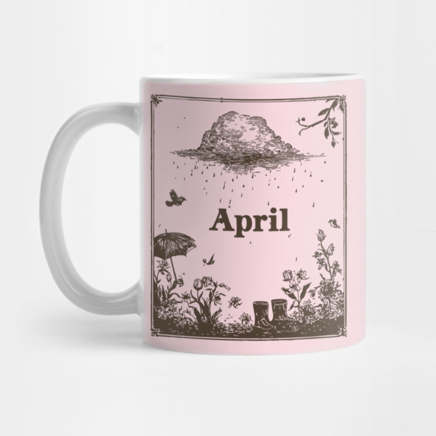 Vintage April Showers Garden by TuncGK