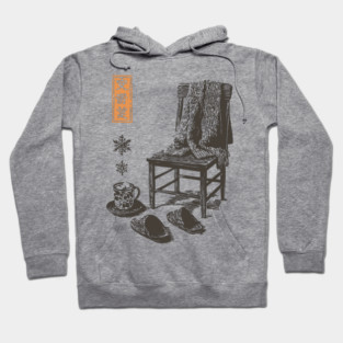 Cozy Winter Sweater and Hot Tea Hoodie