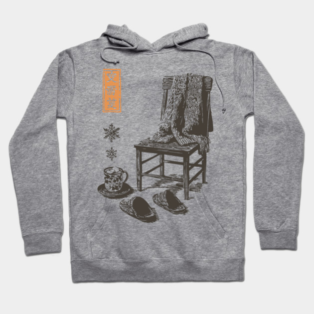 Cozy Winter Sweater and Hot Tea Hoodie by TuncGK