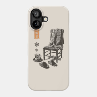 Cozy Winter Sweater and Hot Tea Phone Case