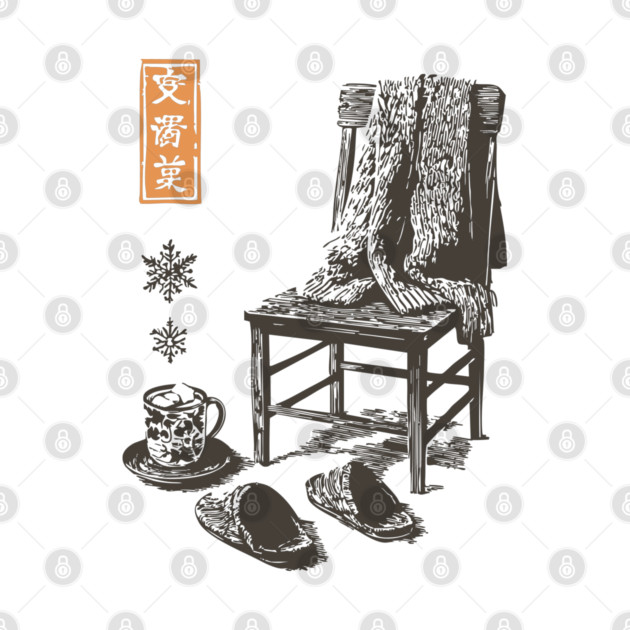 Cozy Winter Sweater and Hot Tea by TuncGK