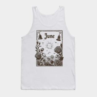 Vintage June Summer Solstice Tank Top