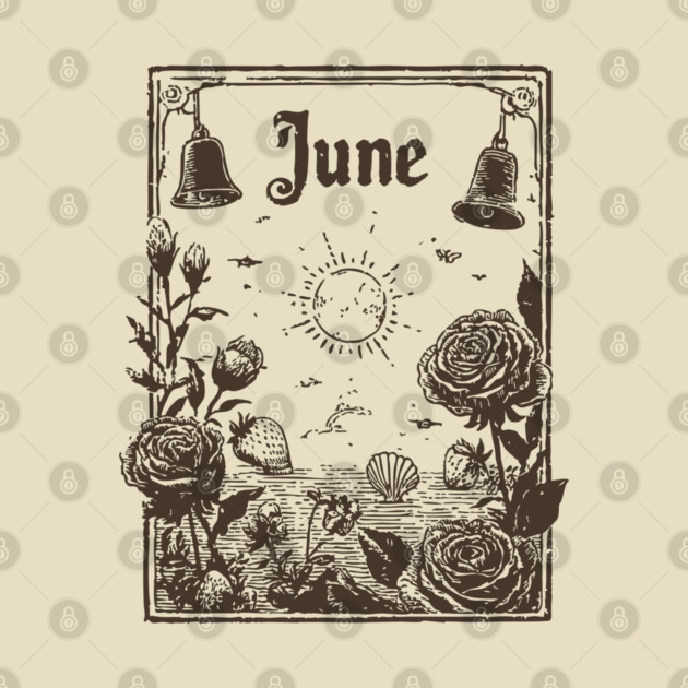 Vintage June Summer Solstice by TuncGK
