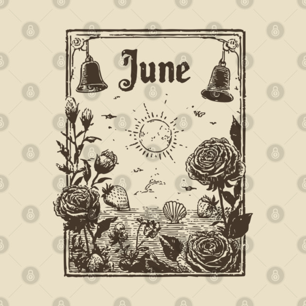 Vintage June Summer Solstice by TuncGK