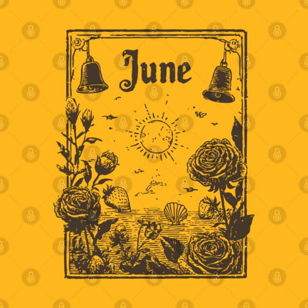 Vintage June Summer Solstice by TuncGK
