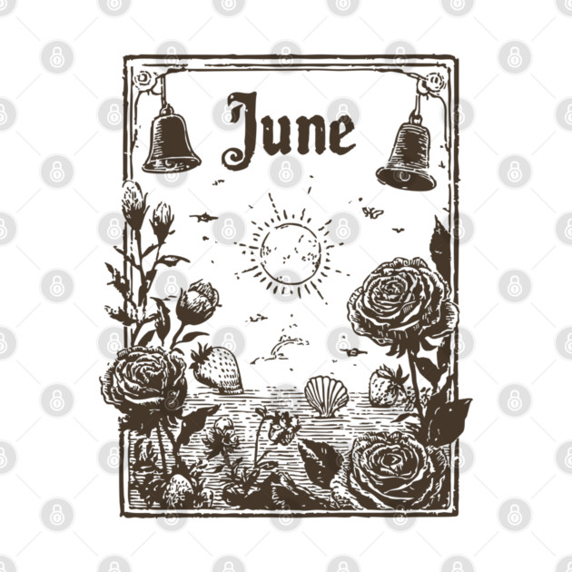 Vintage June Summer Solstice by TuncGK
