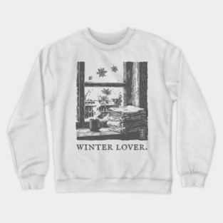 Winter Lover Cozy Window Crewneck Sweatshirt