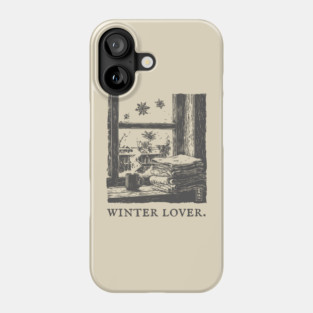 Winter Lover Cozy Window Phone Case