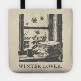 Winter Lover Cozy Window Tote