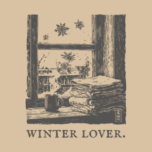 Winter Lover Cozy Window T-Shirt