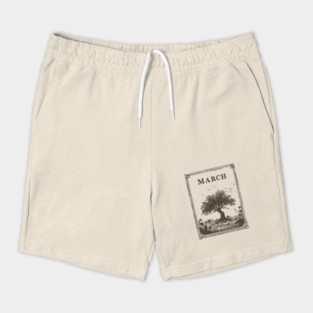 Windswept March Tree of Life Shorts