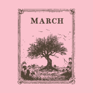 Windswept March Tree of Life T-Shirt