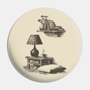 Cozy Bedside Reading Nook Pin