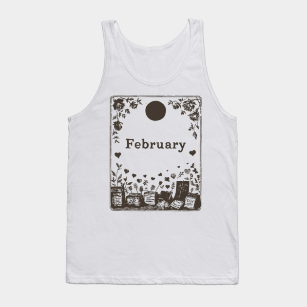 Vintage February Love Potions Tank Top by TuncGK