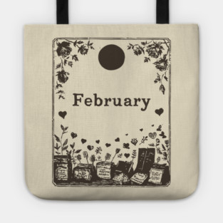 Vintage February Love Potions Tote