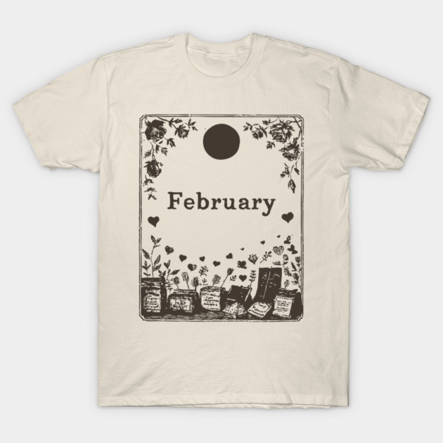 Vintage February Love Potions T-Shirt by TuncGK