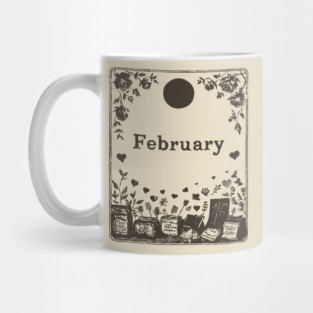 Vintage February Love Potions Mug